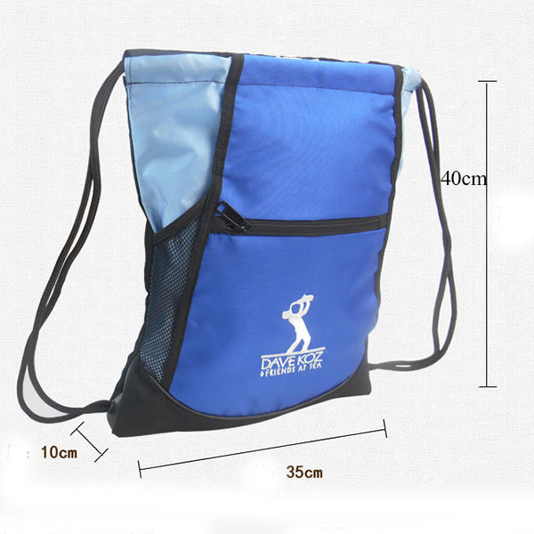 420D polyester drawstring Bag