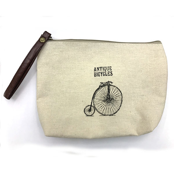 Custom Printing Linen Cosmetic Pouch
