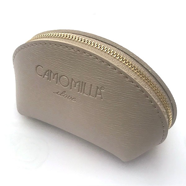 Embossed Logo Cosmetic Bag