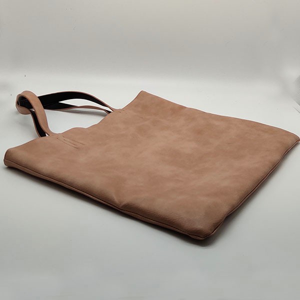 Fashion Pink PU Lady Tote Handbag