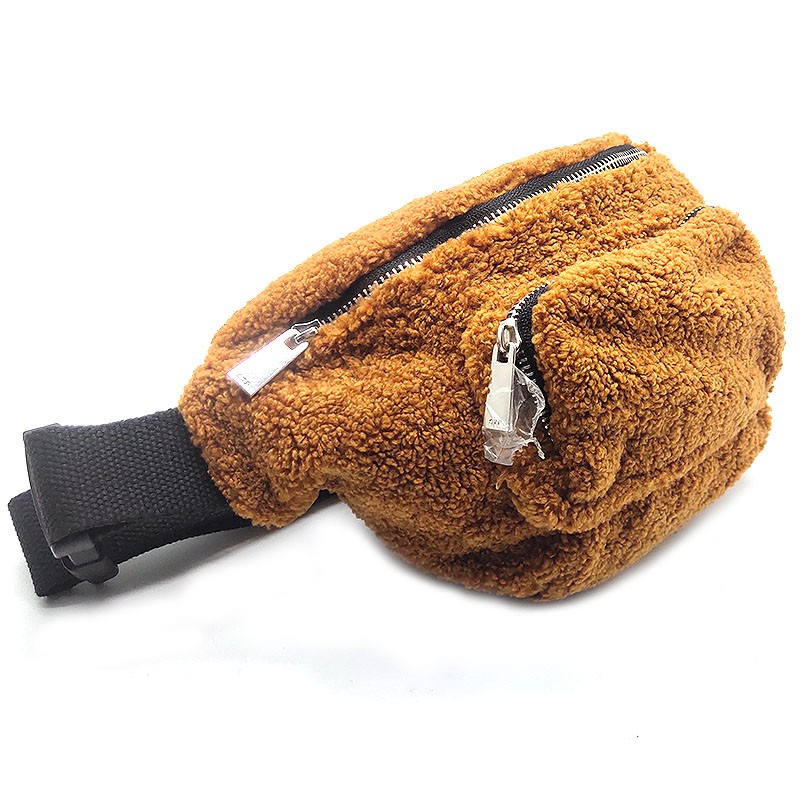Plush Waist Fanny Pack