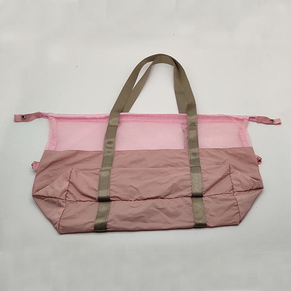 Promotional Lady Pink Mesh Beach Bag