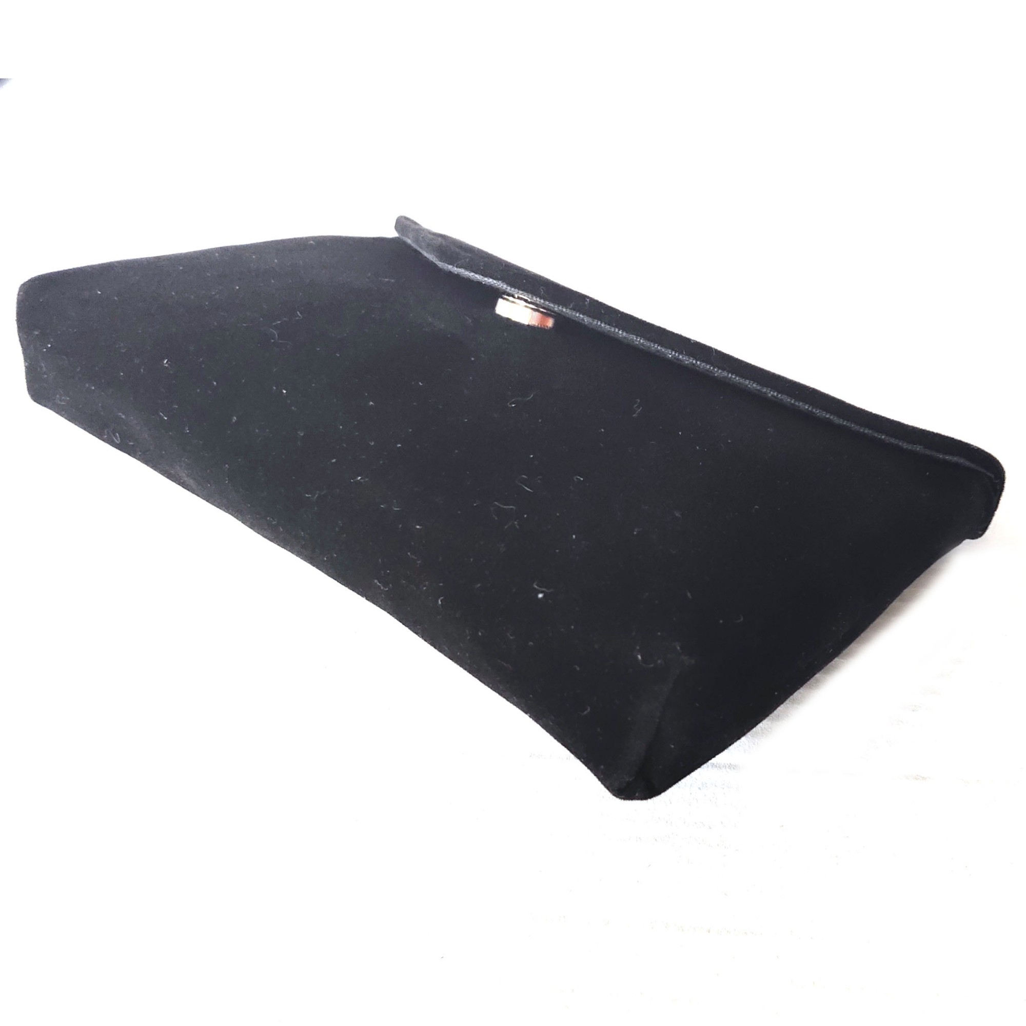 Velvet Cosmetic Bag with flap